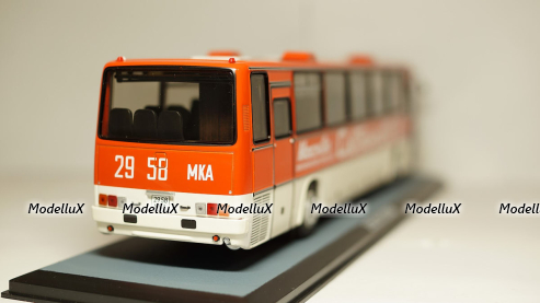 МАЗ-54329 седельный тягач с 2-х осным п/п МАЗ-93866, Студия А.В.Жуковского 1:43