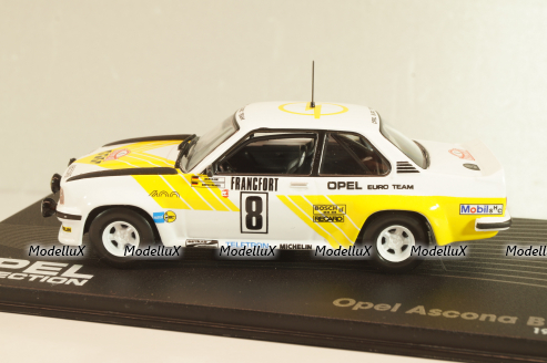 Opel Ascona B400 #7 rally Monte-Carlo 1980, J.Kleint/G.Wanger, Opel Collection Special, Altaya 1:43 Уценка!