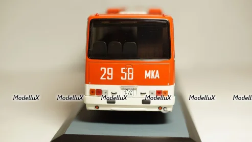 Газ-3308 Садко КО-520  зеленый/оранжевый, Алник43 1:43