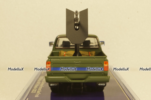 Toyota Hilux SR5 Ukraine Territorial Forces Gun Truck (Kharkiv 2022), TruckTyr 1:43