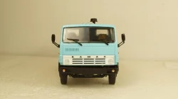 Камаз-4325 короткий кузов голубой/серый, Алник 1:43