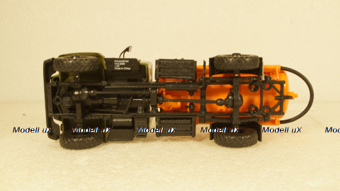 Газ-3308 Садко КО-520  зеленый/оранжевый, Алник43 1:43