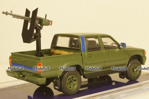 Toyota Hilux SR5 Ukraine Territorial Forces Gun Truck (Kharkiv 2022), TruckTyr 1:43