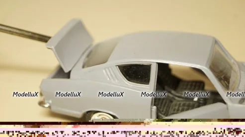 Газ-3308 Садко КО-520  зеленый/оранжевый, Алник43 1:43