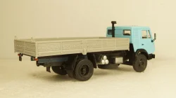 Камаз-4325 короткий кузов голубой/серый, Алник 1:43