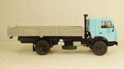 Камаз-4325 короткий кузов голубой/серый, Алник 1:43
