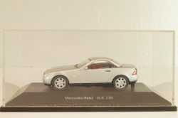 Mercedes-Benz SLK 230 (R170) 1996, silver, B66005721, Herpa 1:43 Уценка!