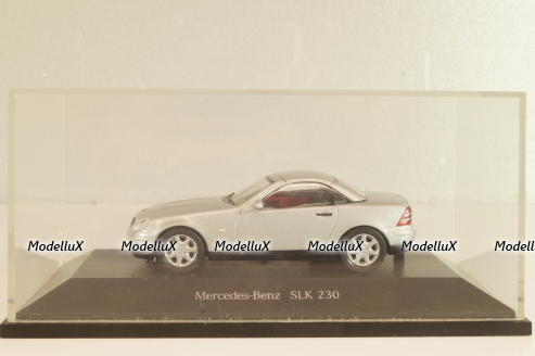 Mercedes-Benz SLK 230 (R170) 1996, silver, B66005721, Herpa 1:43 Уценка!