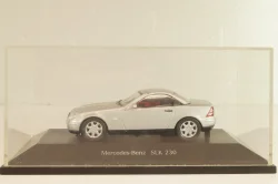 Mercedes-Benz SLK 230 (R170) 1996, silver, B66005721, Herpa 1:43 Уценка!
