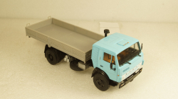 Камаз-4325 короткий кузов голубой/серый, Алник 1:43