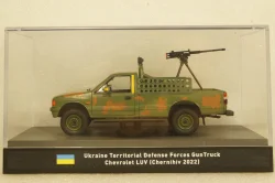 Chevrolet LUV Ukraine Territorial Forces Gun Truck (Chernihiv 2022), TruckTyr 1:43