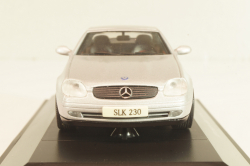 Mercedes-Benz SLK 230 (R170) 1996, silver, B66005721, Herpa 1:43 Уценка!