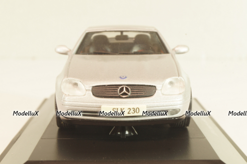 Mercedes-Benz SLK 230 (R170) 1996, silver, B66005721, Herpa 1:43 Уценка!