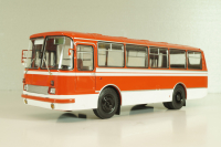 ЛАЗ-695Н (1981), красный/белый, DEMPRICE 1:43 