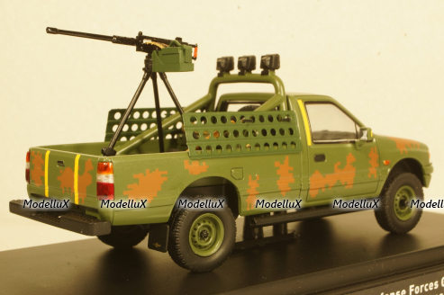 Chevrolet LUV Ukraine Territorial Forces Gun Truck (Chernihiv 2022), TruckTyr 1:43