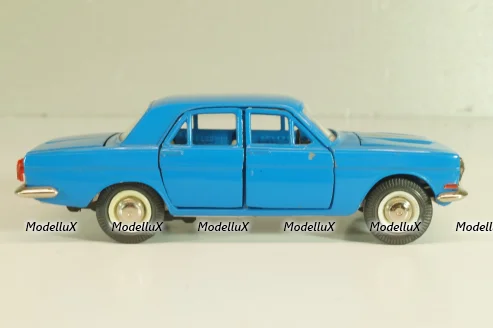 Газ-24 Волга, А14, синий, Олимпийская, декабрь 19..г, Тантал/Радон 1:43