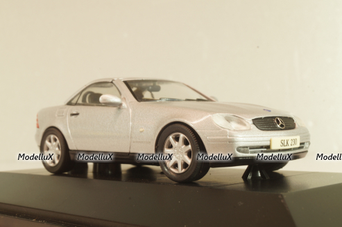 Mercedes-Benz SLK 230 (R170) 1996, silver, B66005721, Herpa 1:43 Уценка!