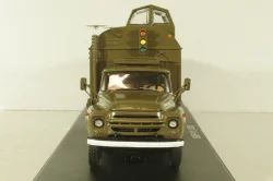 СКП-11(130) Стартовый командный пункт на шасси Зил-130 с прицепом 1962, хаки, военный, SSM7069, SSM 1:43