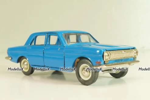 Газ-24 Волга, А14, синий, Олимпийская, декабрь 19..г, Тантал/Радон 1:43
