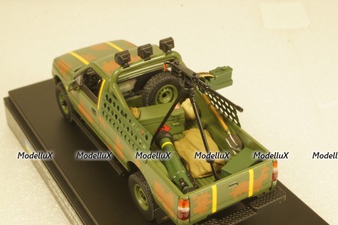 Chevrolet LUV Ukraine Territorial Forces Gun Truck (Chernihiv 2022), TruckTyr 1:43