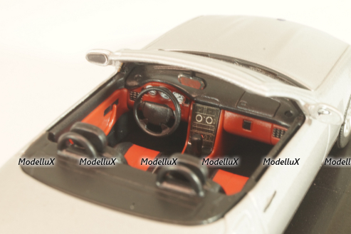 Mercedes-Benz SLK 230 (R170) 1996, silver, B66005721, Herpa 1:43 Уценка!