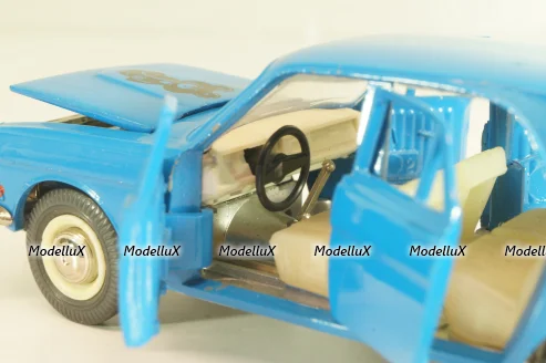 Газ-24 Волга, А14, синий, Олимпийская, декабрь 19..г, Тантал/Радон 1:43
