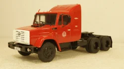 Зил-133-05А тягач красный, Алник43 1:43