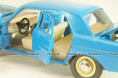 Газ-24 Волга, А14, синий, Олимпийская, декабрь 19..г, Тантал/Радон 1:43