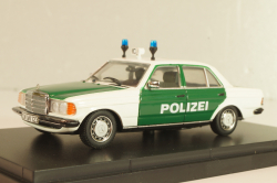 Mercedes-Benz 200 E (W123) Polizei 1975, 430 032290, Minichamps 1:43