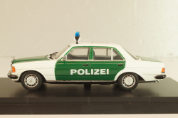 Mercedes-Benz 200 E (W123) Polizei 1975, 430 032290, Minichamps 1:43