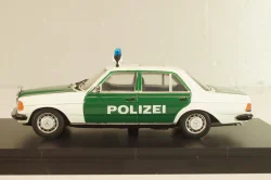 Mercedes-Benz 200 E (W123) Polizei 1975, 430 032290, Minichamps 1:43
