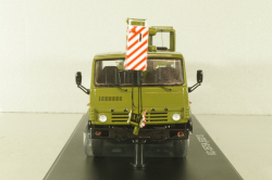 КС-3575А (53213) Автокран на шасси Камаз-53213, хаки, SSM1508, SSM 1:43