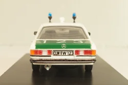 Mercedes-Benz 200 E (W123) Polizei 1975, 430 032290, Minichamps 1:43
