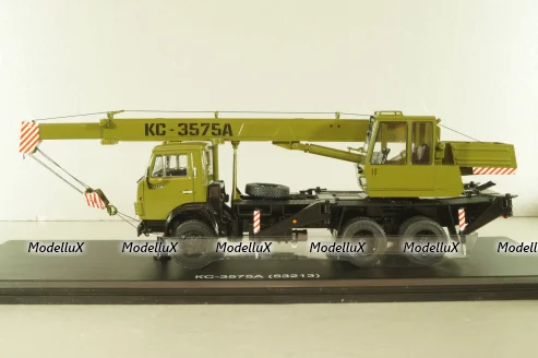 КС-3575А (53213) Автокран на шасси Камаз-53213, хаки, SSM1508, SSM 1:43