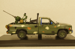 Dodge RAM 2500 Ukraine Territorial Forces Gun Truck (Mariupol 2022), TruckTyr 1:43