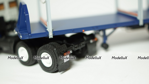 Маз 6422 с полуприцепом Маз 9398 сортиментовозом, TruckTyr 1:43