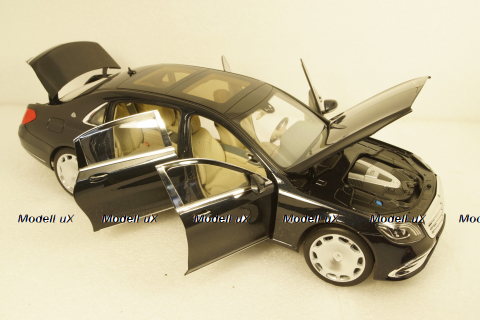 Mercedes Maybach S650, black, B66960616, Norev 1:18