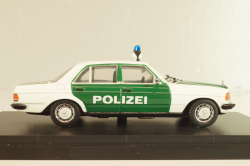Mercedes-Benz 200 E (W123) Polizei 1975, 430 032290, Minichamps 1:43