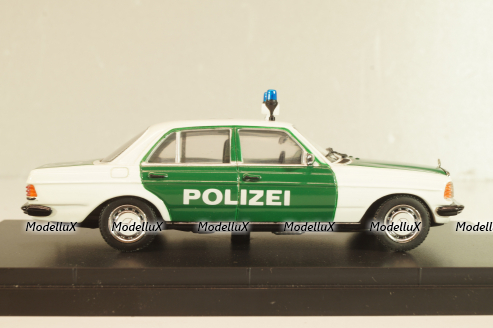 Mercedes-Benz 200 E (W123) Polizei 1975, 430 032290, Minichamps 1:43