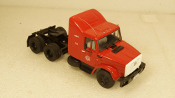 Зил-133-05А тягач красный, Алник43 1:43