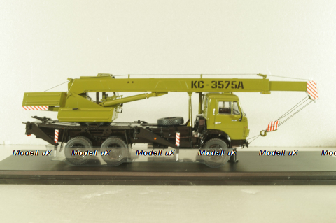 КС-3575А (53213) Автокран на шасси Камаз-53213, хаки, SSM1508, SSM 1:43