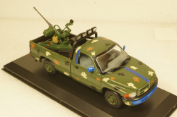 Dodge RAM 2500 Ukraine Territorial Forces Gun Truck (Mariupol 2022), TruckTyr 1:43