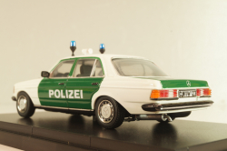 Mercedes-Benz 200 E (W123) Polizei 1975, 430 032290, Minichamps 1:43