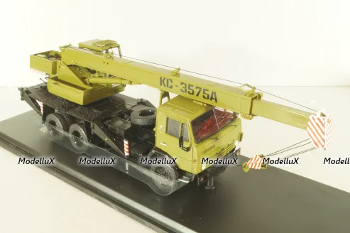 КС-3575А (53213) Автокран на шасси Камаз-53213, хаки, SSM1508, SSM 1:43