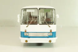 ЛАЗ-695Н (1981), белый/синий, DEMPRICE 1:43 