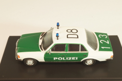 Mercedes-Benz 200 E (W123) Polizei 1975, 430 032290, Minichamps 1:43