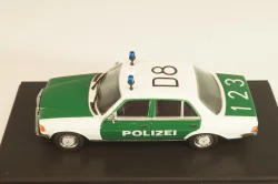 Mercedes-Benz 200 E (W123) Polizei 1975, 430 032290, Minichamps 1:43