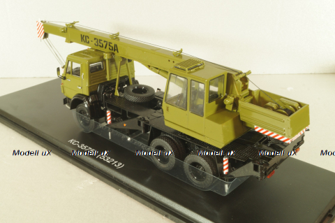 КС-3575А (53213) Автокран на шасси Камаз-53213, хаки, SSM1508, SSM 1:43