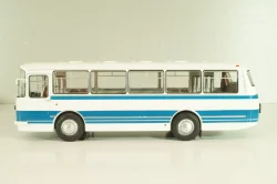 ЛАЗ-695Н (1981), белый/синий, DEMPRICE 1:43 