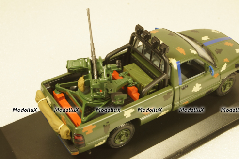 Dodge RAM 2500 Ukraine Territorial Forces Gun Truck (Mariupol 2022), TruckTyr 1:43